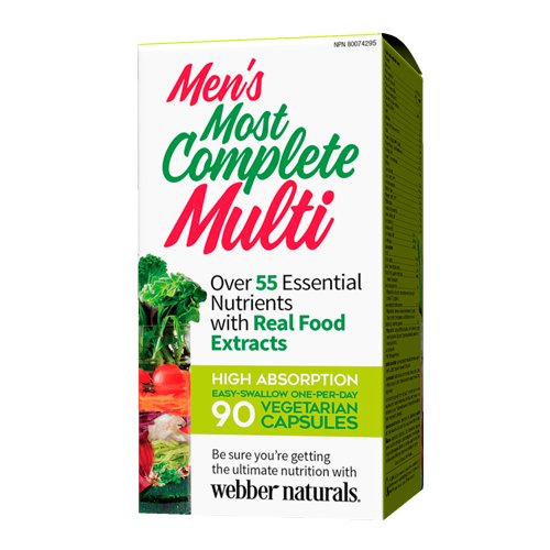 Webber Naturals Men's Most Complete Multi - My Vitamin Store