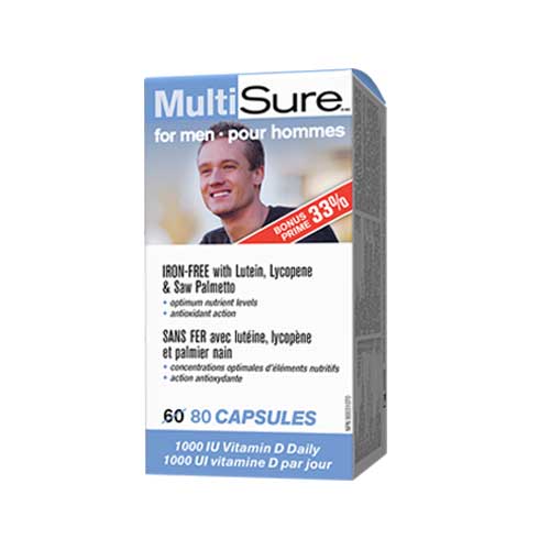 Webber Naturals MultiSure for Men - My Vitamin Store