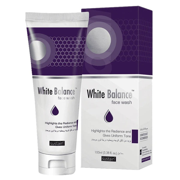 White Balance Face Wash, 100ml - Essentials Healthcare - My Vitamin Store