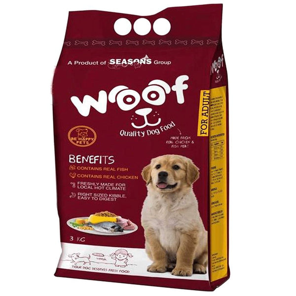Woof Adult Dog Food - Be Happy Pets - My Vitamin Store