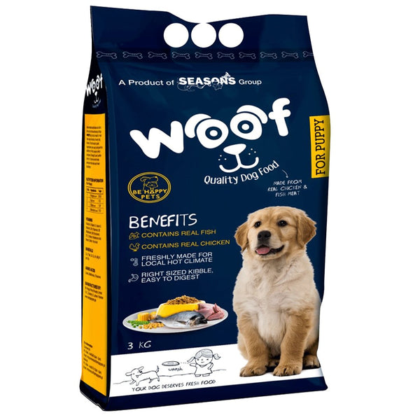 Woof Puppy Food - Be Happy Pets - My Vitamin Store