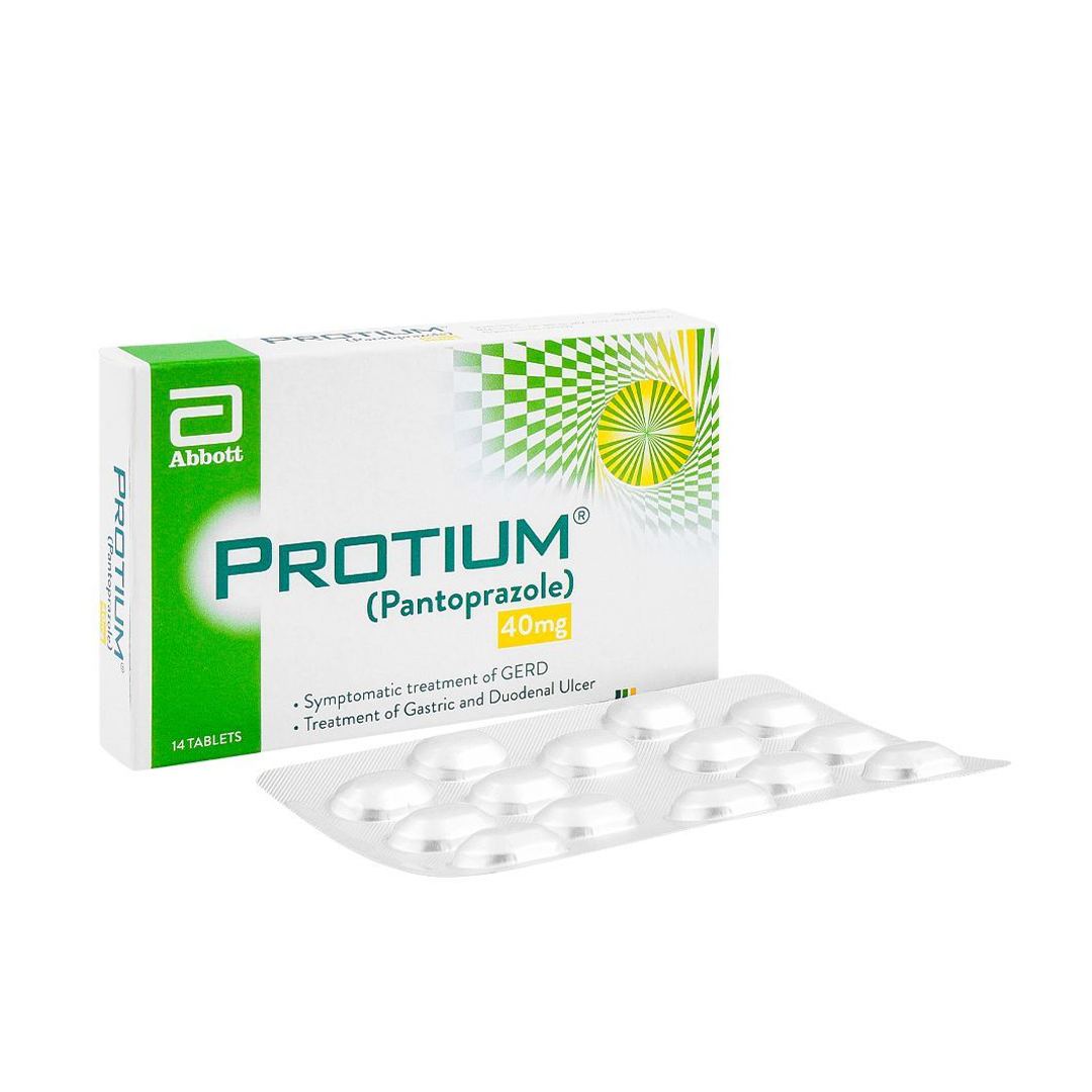 Abbott Protium (Pantoprazole) 40mg, 14 Ct