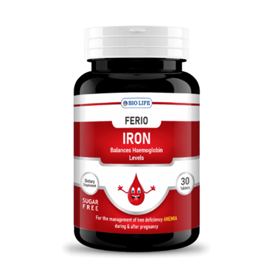Bio Life Ferio (Iron), 30 Ct