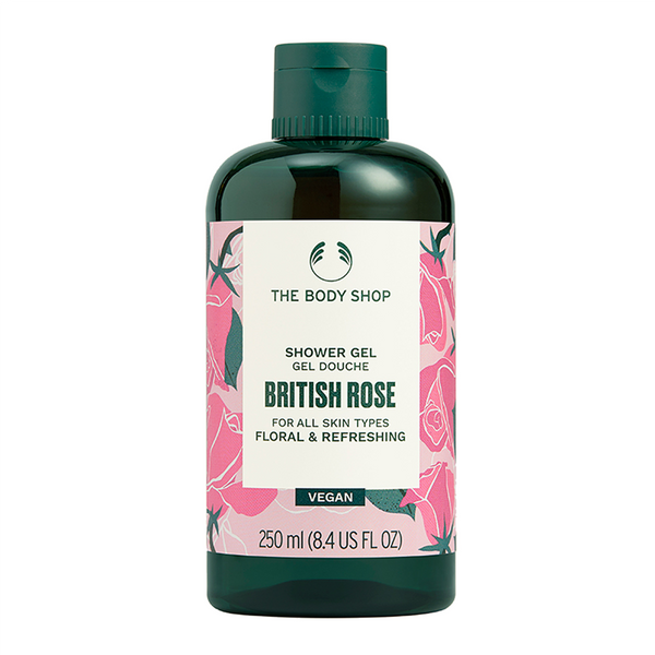 The Body Shop British Rose Shower Gel, 250ml