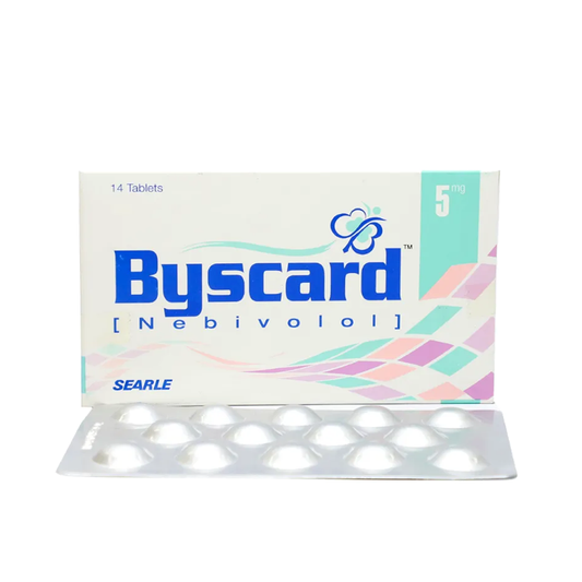 Byscard (Nebivolol) 5 mg, 14 Ct - Searle