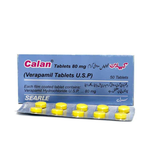 Calan (Verapamil) 80mg, 50 Ct - Searle