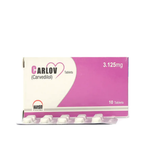 Carlov (Carvedilol) 3.125mg, 10 Ct - Hilton