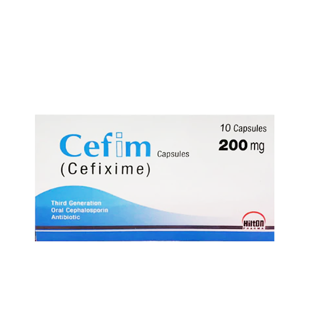 Cefim (Cefixime) 200mg, 10 Ct - Hilton