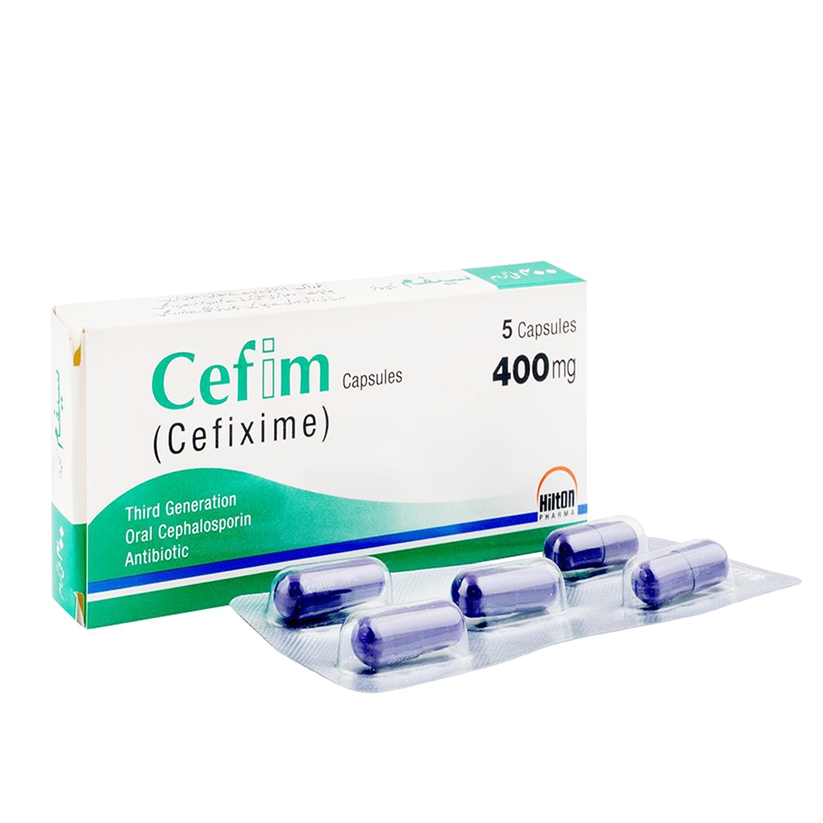 Cefim (Cefixime) 400mg, 5 Ct by Hilton Online in Pakistan | Antibiotic ...