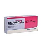CoAprovel (Irbesartan/Hydrochlorothiazide) 150/12.5mg, 28 Ct - Sanofi