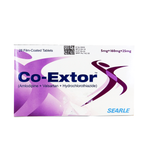 Co-Extor (Amlodipine+Valsartan+Hydrochlorothiazide) 5mg+160mg+25mg, 28 Ct - Searle