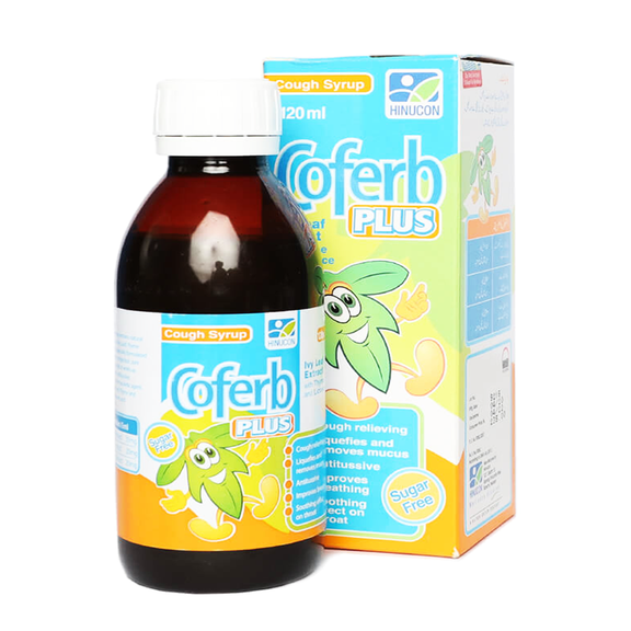Buy Hilton Coferb Plus Syrup Sugar-Free, 120ml Online in Pakistan | My ...