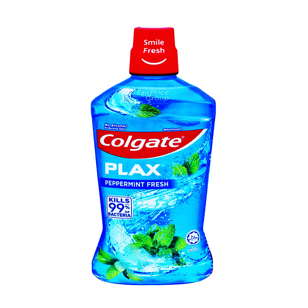 Colgate Plax Peppermint Fresh No Alcohol Mouthwash, 250ml