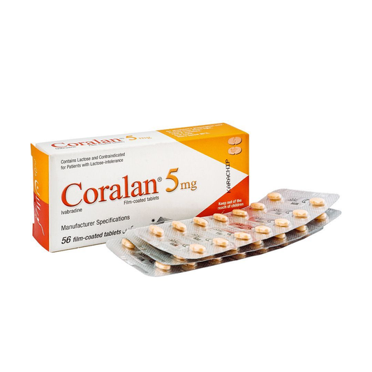 Coralan Tablet 5mg, 56 Ct - Servier