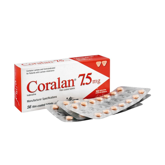 Coralan Tablet 7.5mg, 56 Ct - Servier