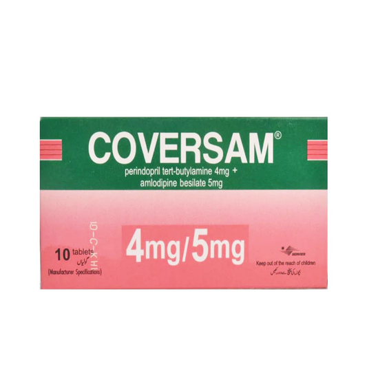 Coversam Tablets 4mg/5mg, 10 Ct - Servier