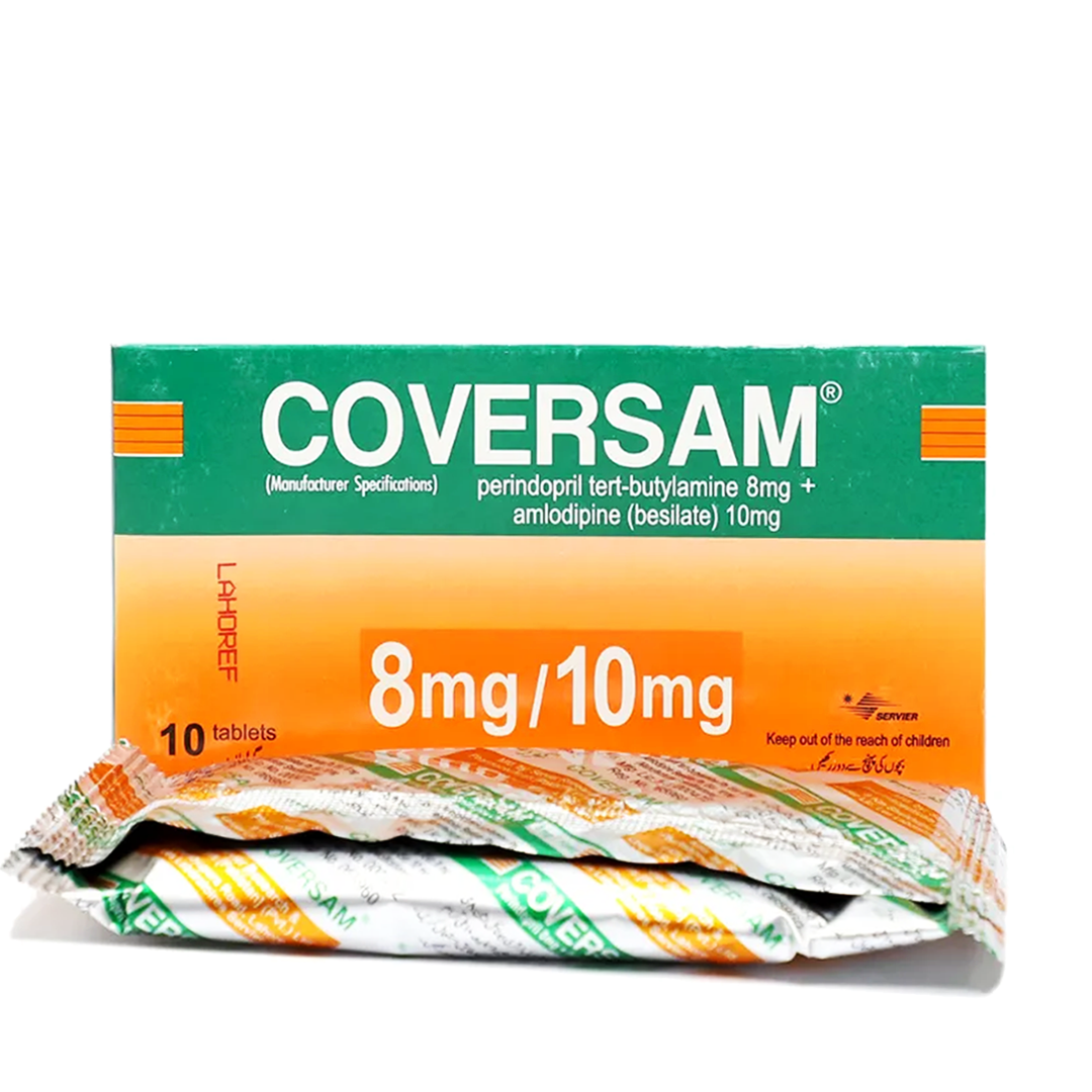 Coversam Tablets 8mg/10mg, 10 Ct - Servier