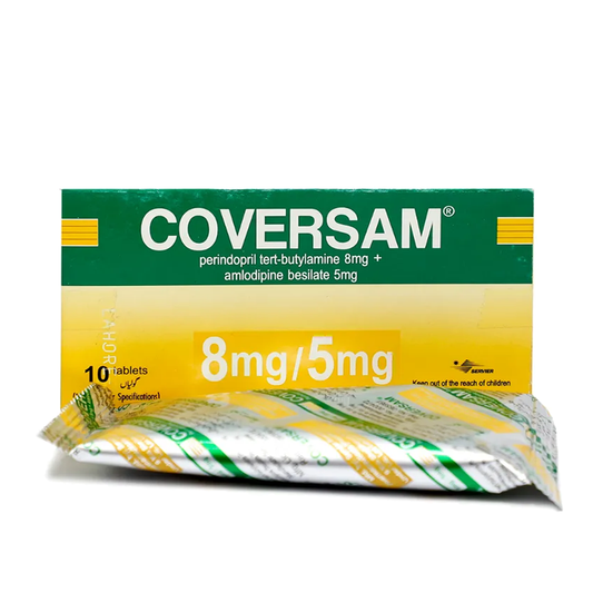 Coversam Tablets 8mg/5mg, 10 Ct - Servier