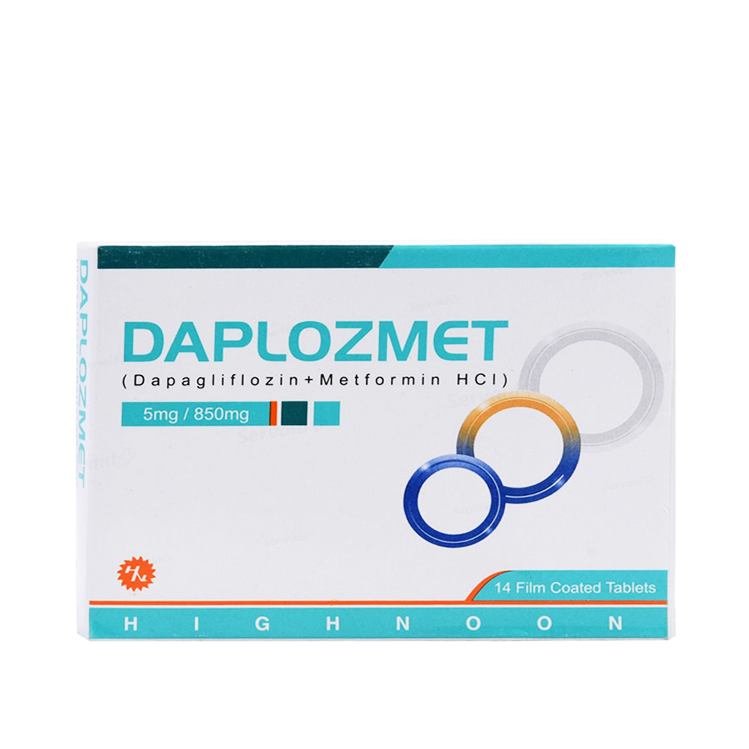 Daplozmet 5mg/850mg Tablets, 14 Ct - Highnoon