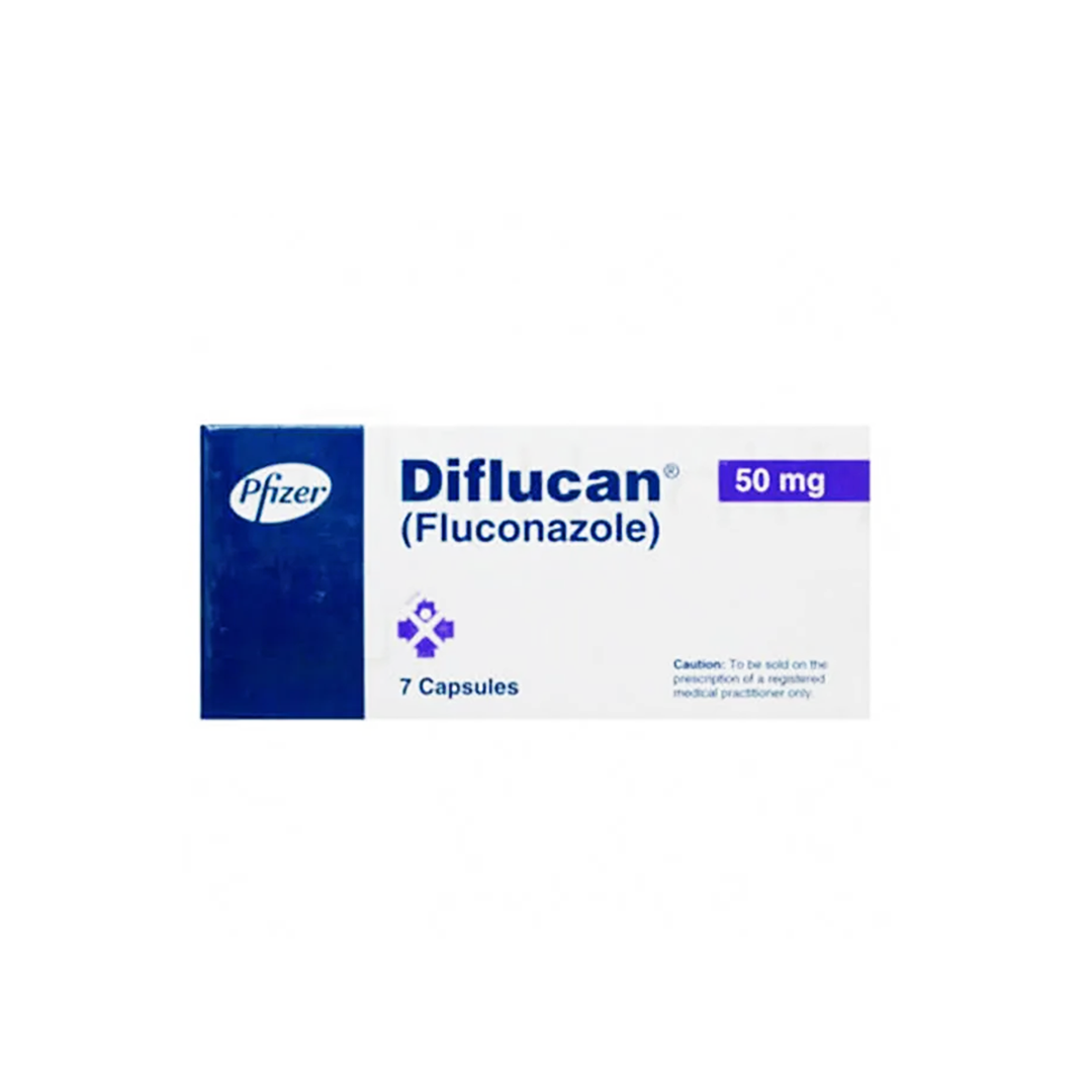 Pfizer Diflucan (Fluconazole) 50mg, 7 Ct