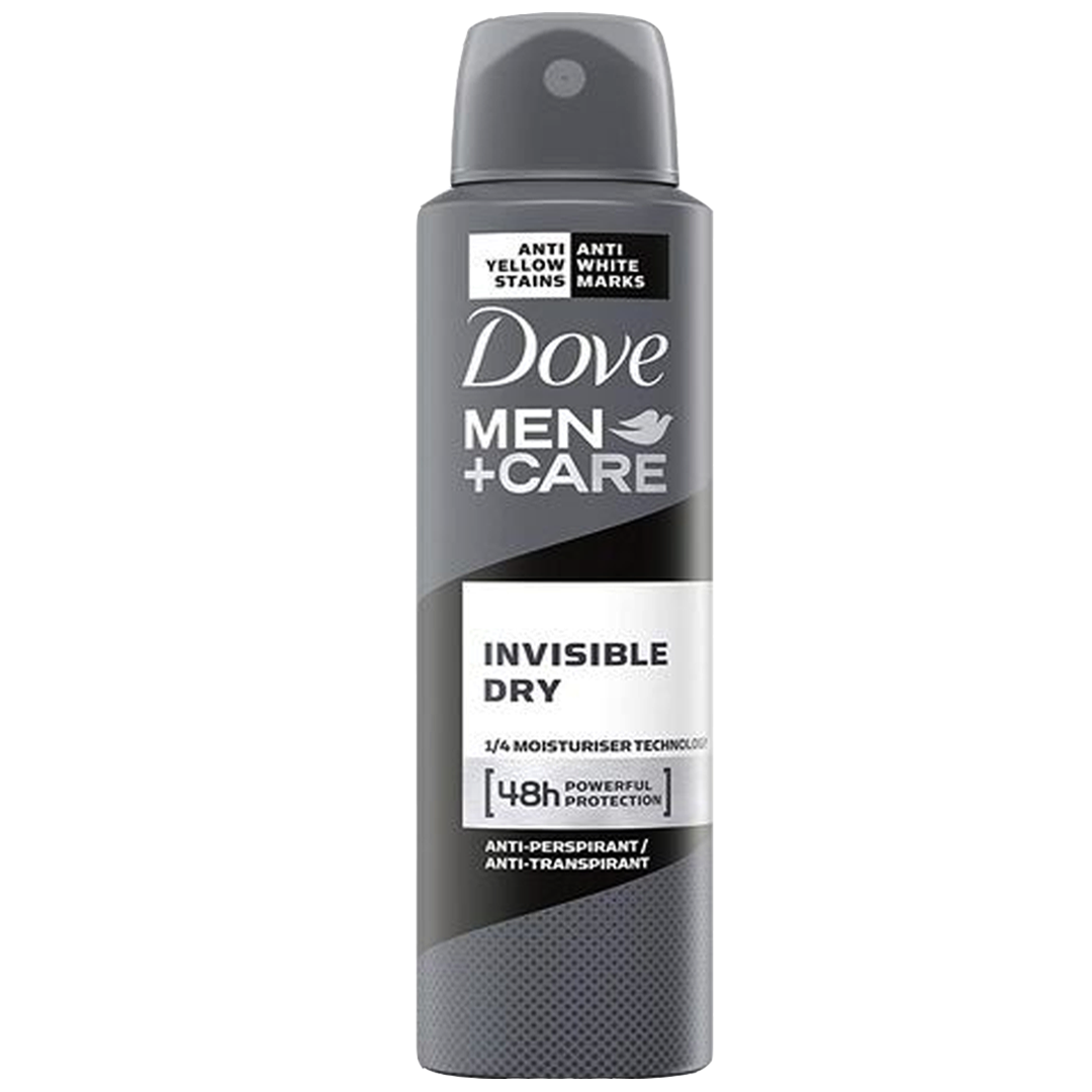 Dove Men + Care Invisible Dry Anti-Perspirant Deodorant, 250ml