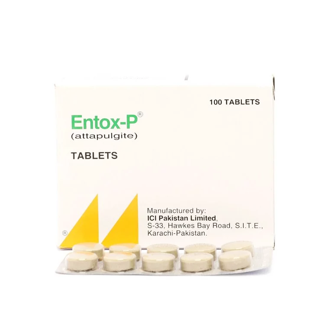Entox Entox-P Tablet 630mg, 100 Ct By LCI Online in Pakistan | For Diarrhea ...