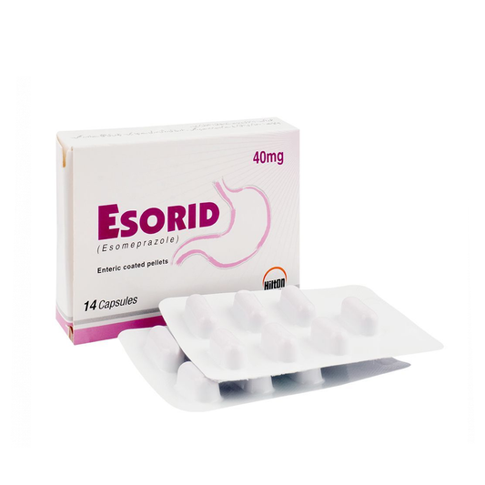 Esorid Capsule 40mg, 14 Ct - Hilton