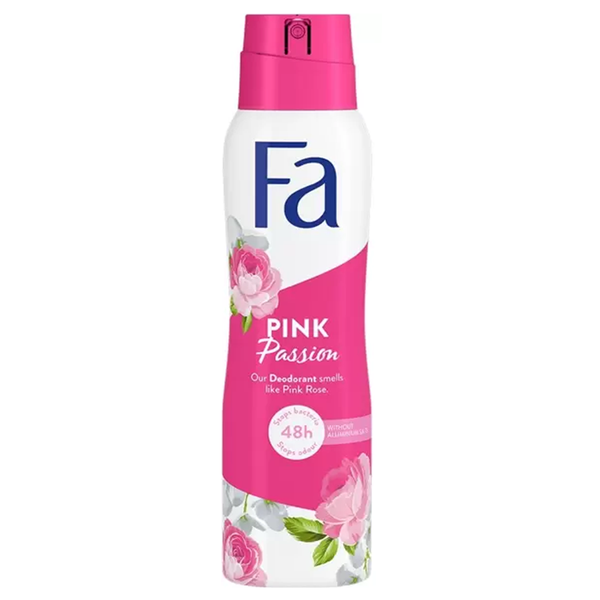 Fa Pink Passion Pink Rose Scent Deodorant Spray, 200ml