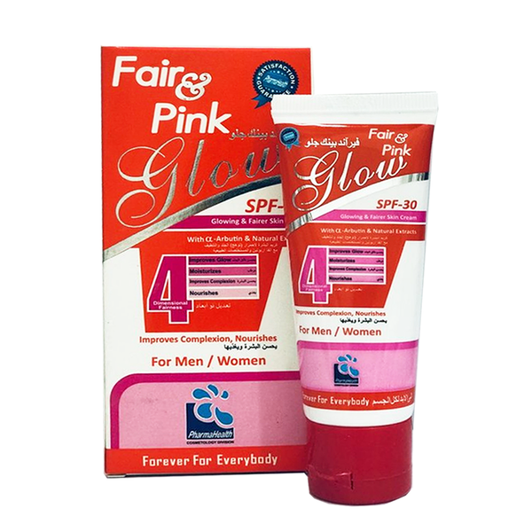 Fair & Pink Glow Cream SPF30, 30g - Pharma Health
