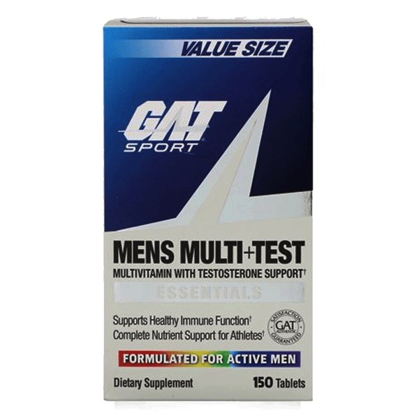 GAT Sport Mens Multi+Test Multivitamin, 150 ct