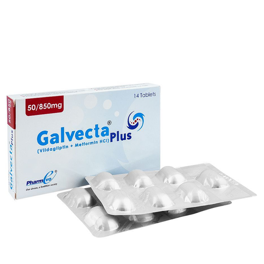Galvecta  Plus Tablet 50/850mg, 14 Ct - PharmEvo