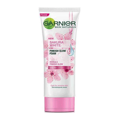 Garnier Sakura Glow Ceramide Face Wash, 100ml