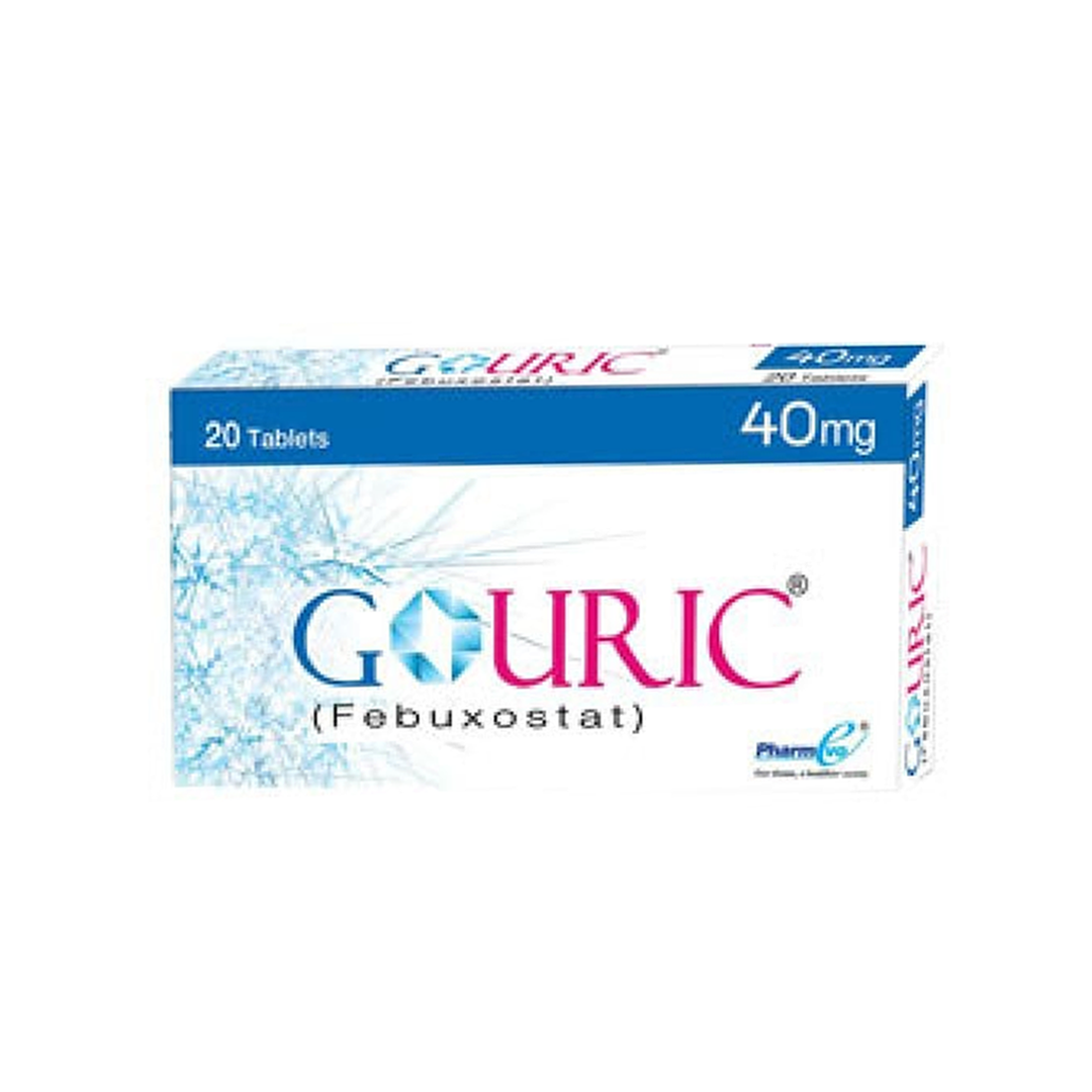 Gouric Tablet 40mg, 20 Ct - PharmEvo