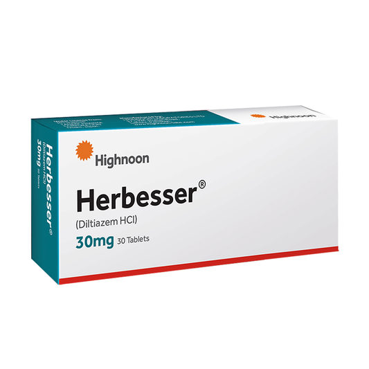 Herbesser 30mg Tablets, 30 Ct - Highnoon