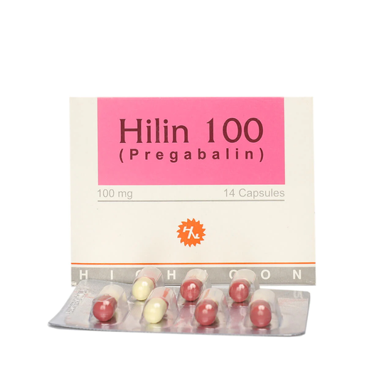 Hilin 100mg Capsules, 14 Ct - Highnoon