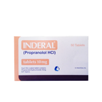 Inderal Tablet 10mg, 50 Ct - LCI