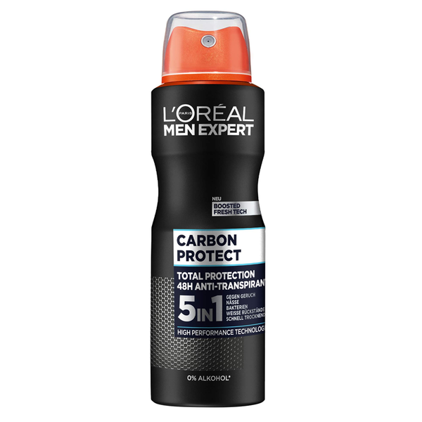 L'Oreal Men Expert Carbon Protect Total Protection 5-in-1 Deodorant 48H, 250ml