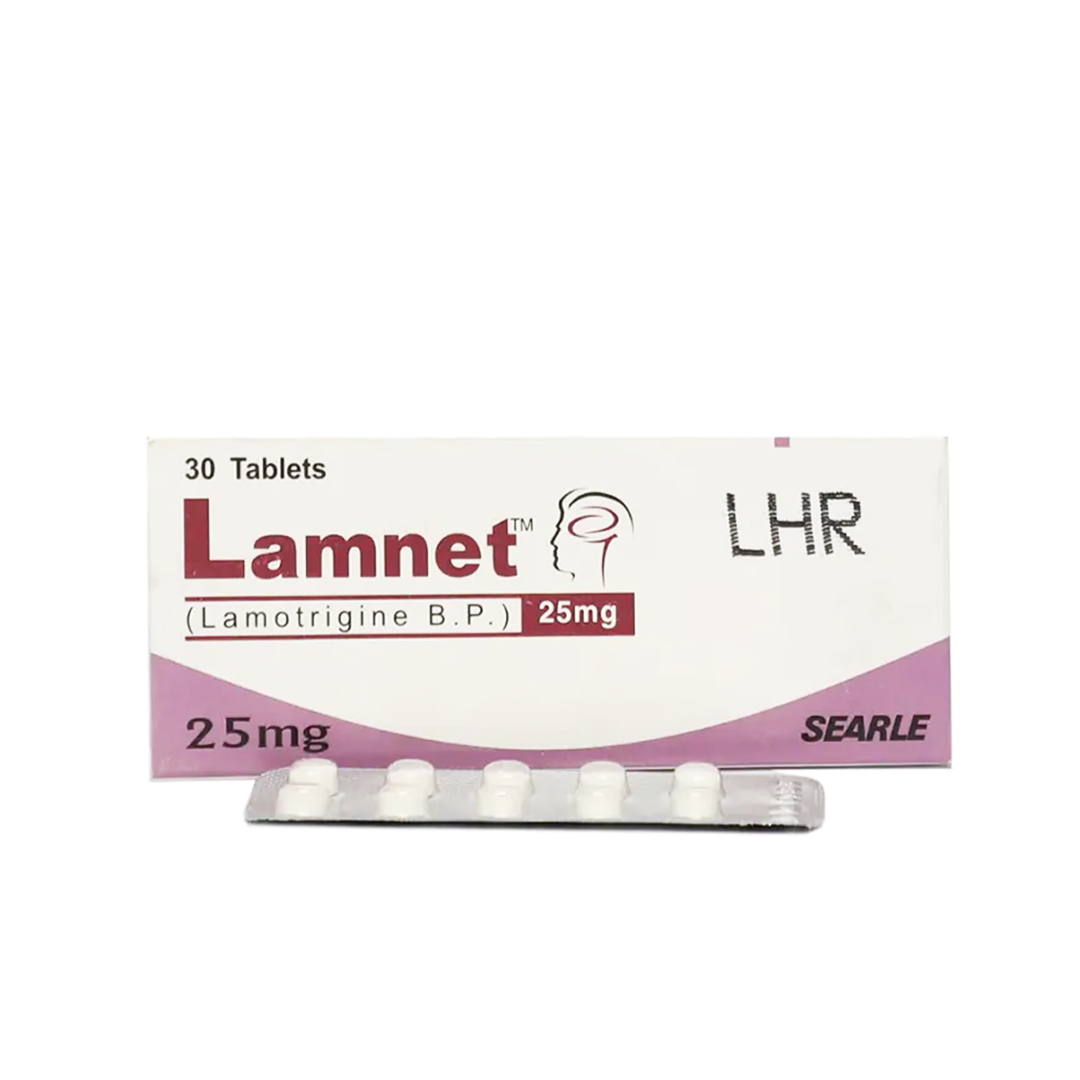 Lamnet (Lamotrigine) 25mg, 30 Ct - Searle