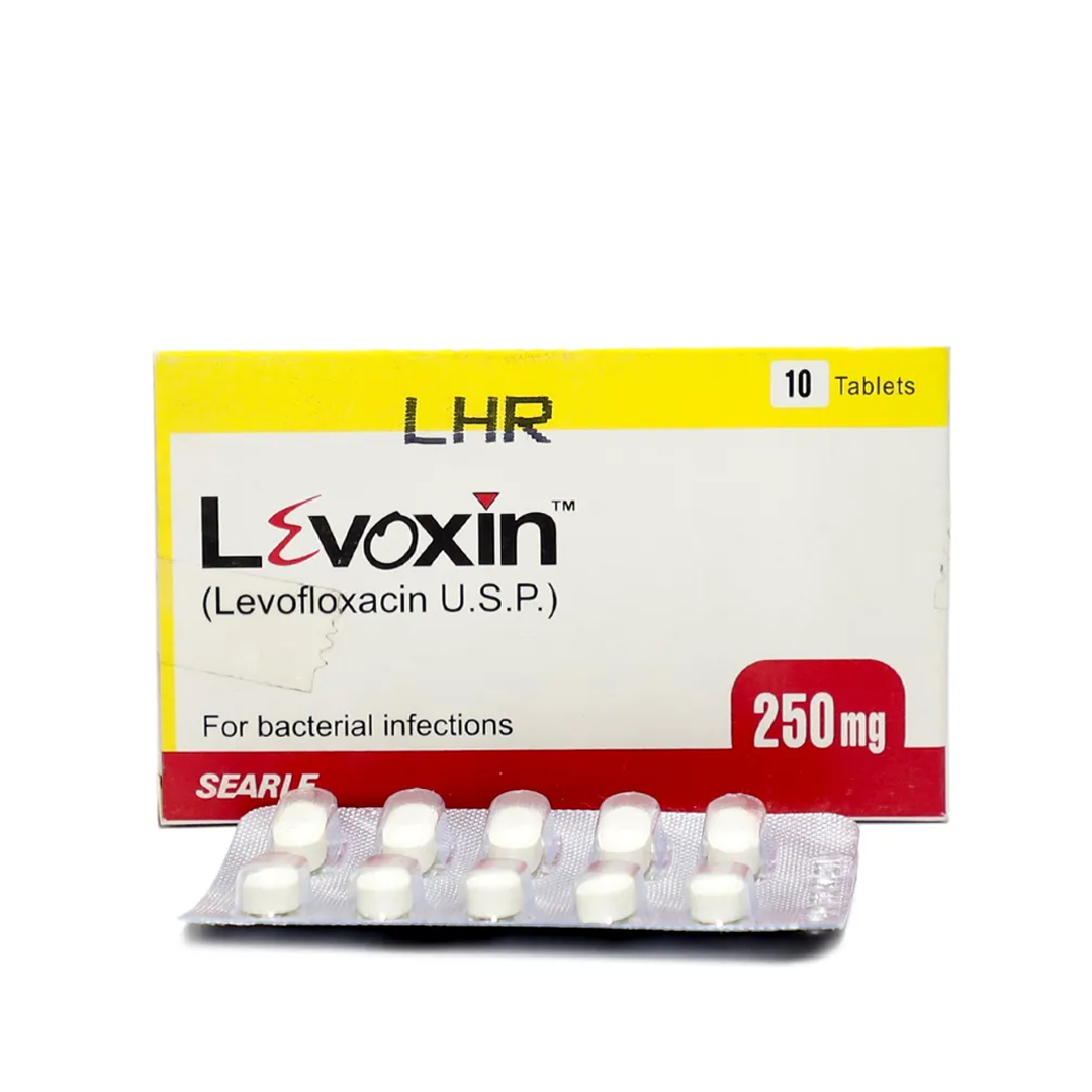 Levoxin (Levofloxacin) 250mg, 10 Ct - Searle
