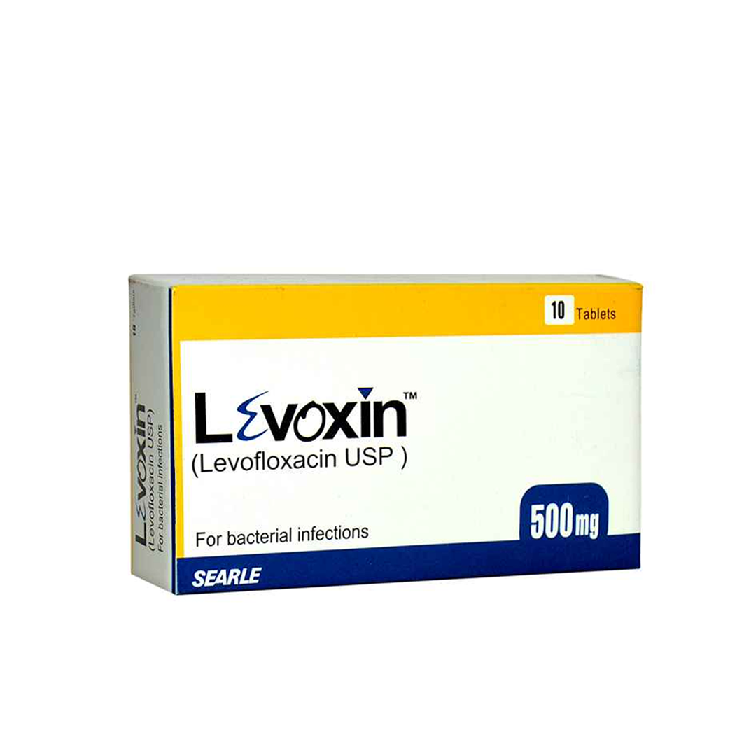 Levoxin (Levofloxacin) 500mg, 10 Ct - Searle