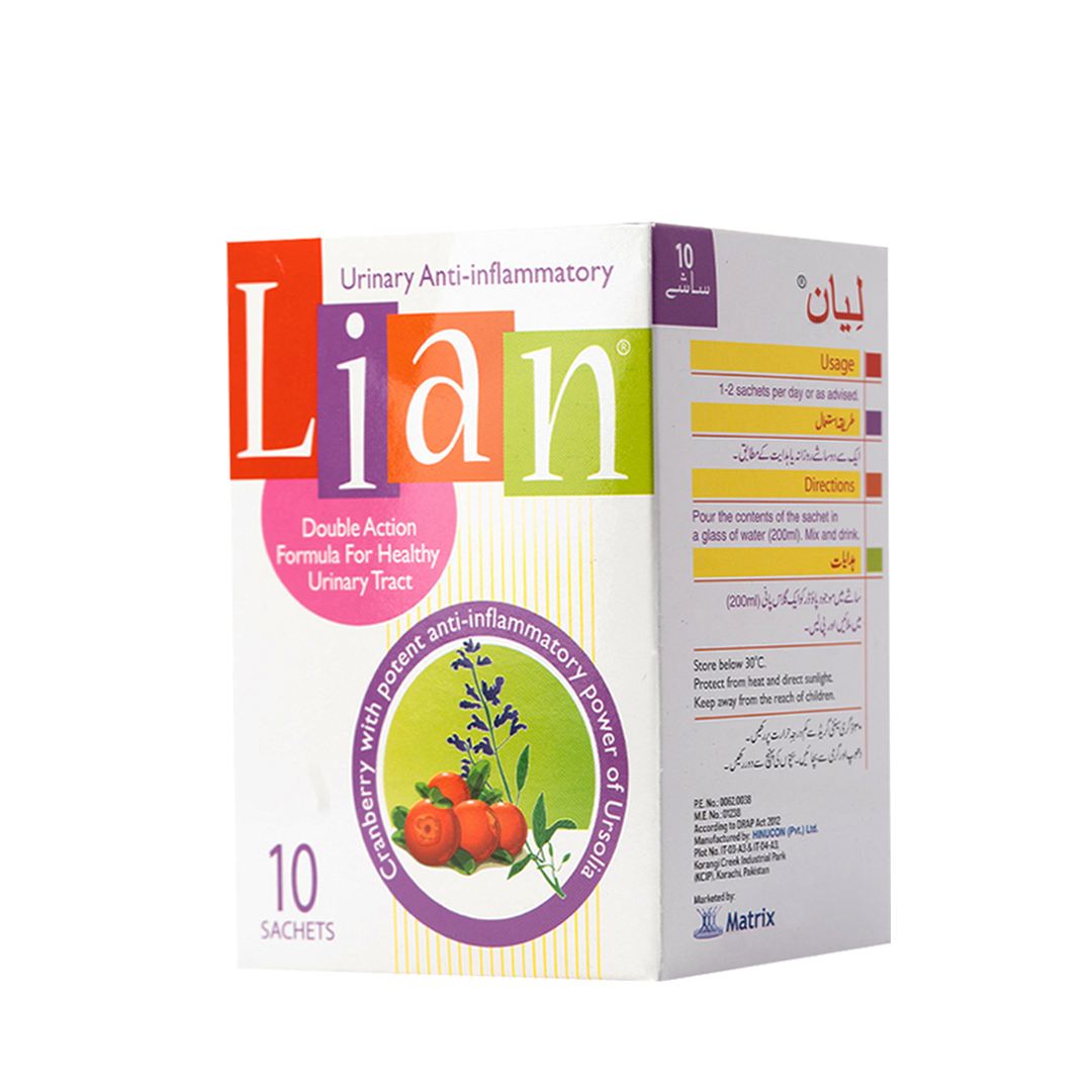 Buy Matrix Lian Sachets, 10 Ct Online in Pakistan | My Vitamin Store