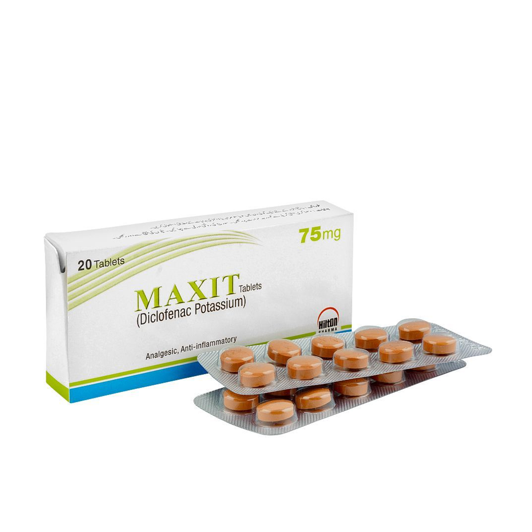 Maxit Tablets 75mg, 20 Ct - Hilton