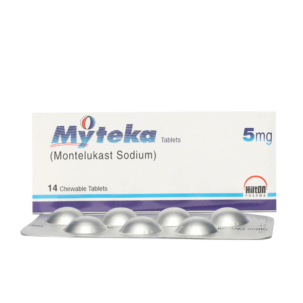 Myteka Chewable Tablets 5mg, 14 Ct - Hilton