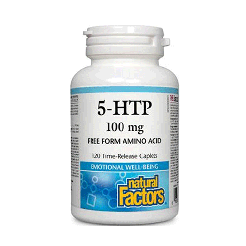 Natural Factors 5-HTP 100 mg, 120 Ct