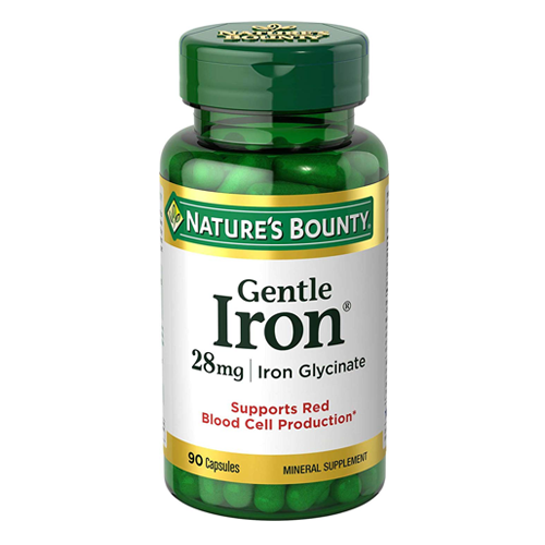 Nature's Bounty Gentle Iron 28mg, 90 Ct