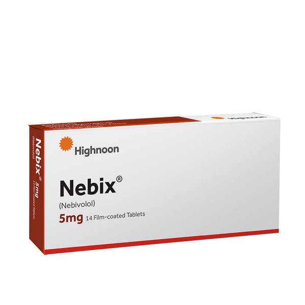 Nebix 5mg Tablets, 20 Ct - Highnoon