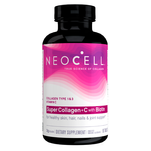 NeoCell Super Collagen + C with Biotin, 90 Ct