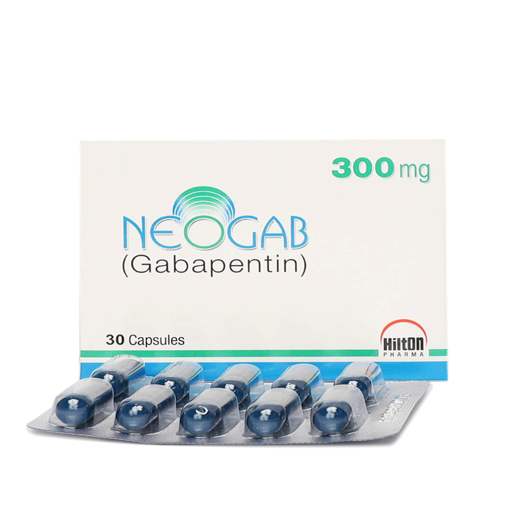 Neogab Capsules 300mg, 30 Ct - Hilton