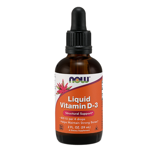 Now Foods Liquid Vitamin D-3 400 IU, 59ml