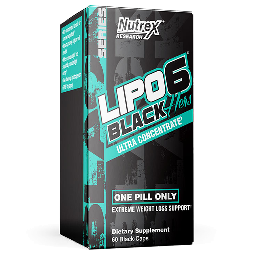 Nutrex Lipo-6 Black Hers UC, 60 Ct